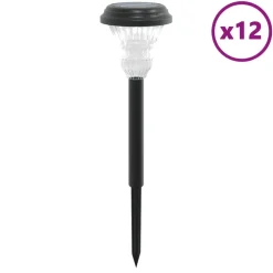 Tuinpadverlichting 12 st solar met grondpennen>vidaXL New