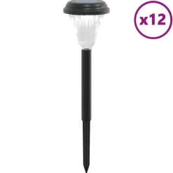 Tuinpadverlichting 12 st solar met grondpennen>vidaXL Best