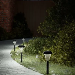 Tuinpadverlichting 12 st solar met grondpennen>vidaXL Best