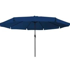 Tuinparasol Azurblauw 394 x 394 x 248 cm Polyester en staal><noscript><img width=