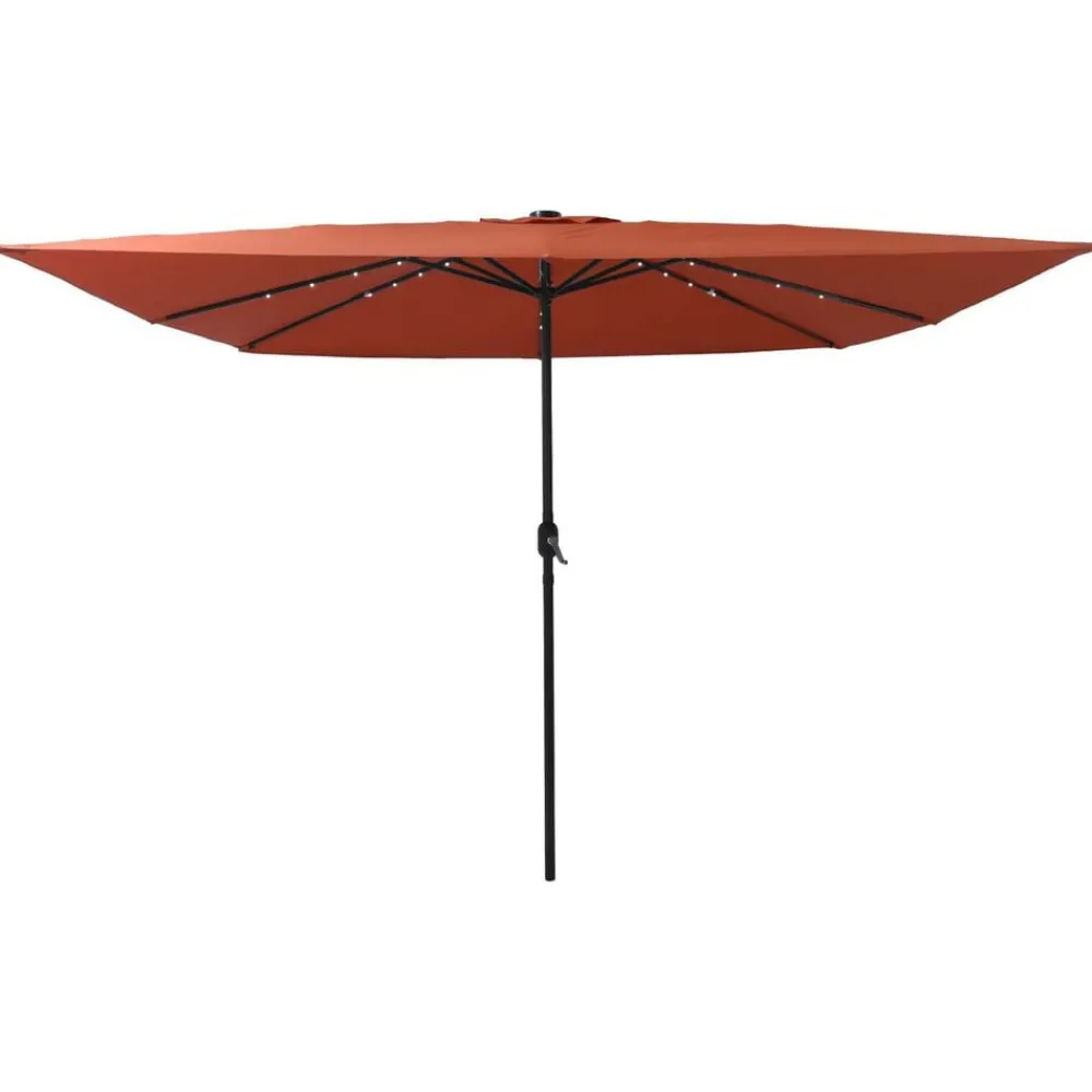 Tuinparasol 295 x 295 x 245 cm Polyester en staal>vidaXL Best