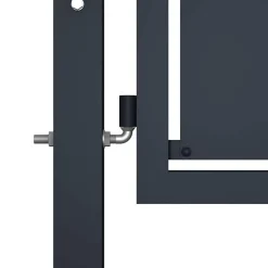 Tuinpoort staal 100x75 cm antraciet><noscript><img width=