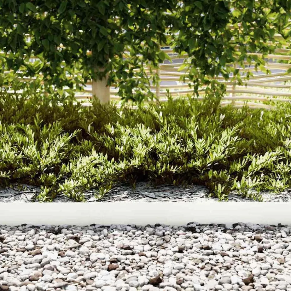 Tuinrand 10 pcs 100 x 0.05 x 20 cm Koudgewalst staal>vidaXL Sale
