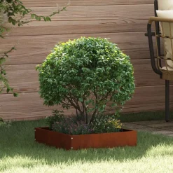 Tuinrand Roestig 40 x 40 x 13 cm>vidaXL Hot