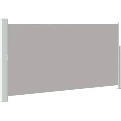 Tuin & Gazon*vidaXL Tuinscherm uittrekbaar 160x300 cm Grijs