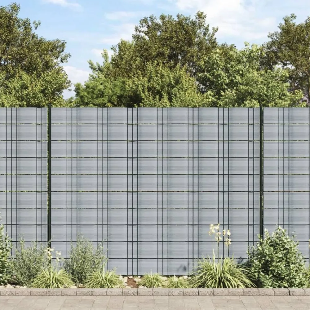 Tuinschermen 10 st 252,5x19 m PVC>vidaXL Discount