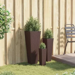 Tuin & Gazon*vidaXL Tuinset 3 pcs Metaal Bruin