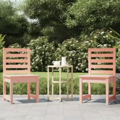 Tuinmeubelen*vidaXL Tuinstoelen 2 st 50x48x91,5 cm massief douglashout Natuurlijk douglashout