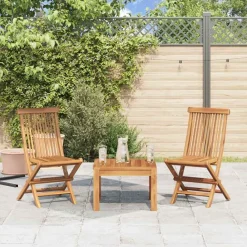 Tuinstoelen inklapbaar 2 st massief teakhout><noscript><img width=