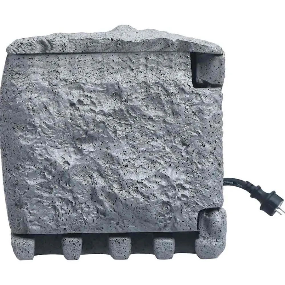 Tuinstopcontact 2 ingangen met timer polyresin>vidaXL Discount
