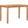 Tuintafel 120x70x77 cm massief teakhout>vidaXL Hot