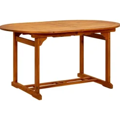 Tuintafel (150-200)x100x75 cm massief acaciahout><noscript><img width=