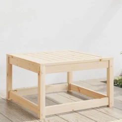 Tuinmeubelen*vidaXL Tuinvoetenbank massief grenenhout Natuurlijk grenenhout