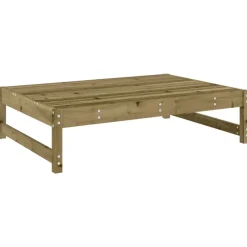 Tuinmeubelen*vidaXL Tuinvoetenbank 120x80 cm geïmpregneerd grenenhout ge&iuml;mpregneerd grenenhout