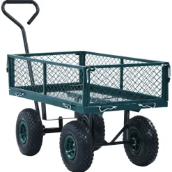 Gereedschap*vidaXL Tuinwagen 250 kg Groen
