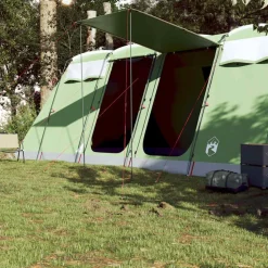 Buitensport*vidaXL Tunneltent 8-persoons waterdicht Groen