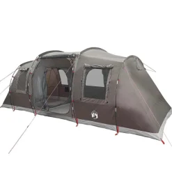 Buitensport*vidaXL Tunneltent 4-persoons waterdicht Bruin