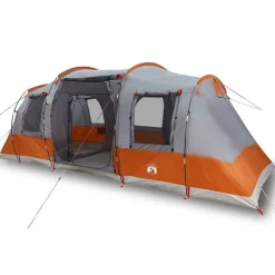 Tunneltent 4-persoons waterdicht en oranje>vidaXL Discount