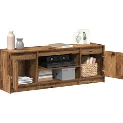 Tv-Meubels*vidaXL TV Eenheden Bruin 139,5 x 34 x 50 cm Bewerkt hout Oud hout