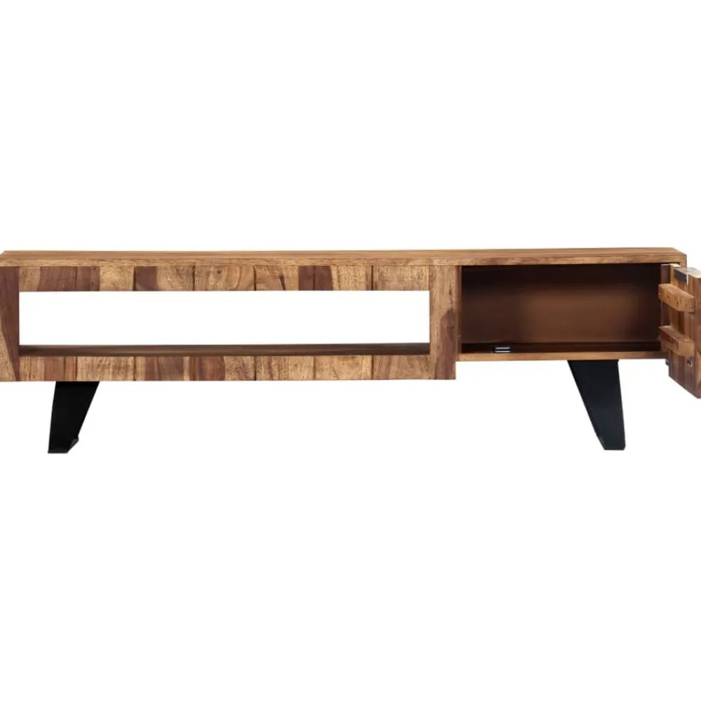 Tv meubel 140x30x40 massief acaciahout>vidaXL