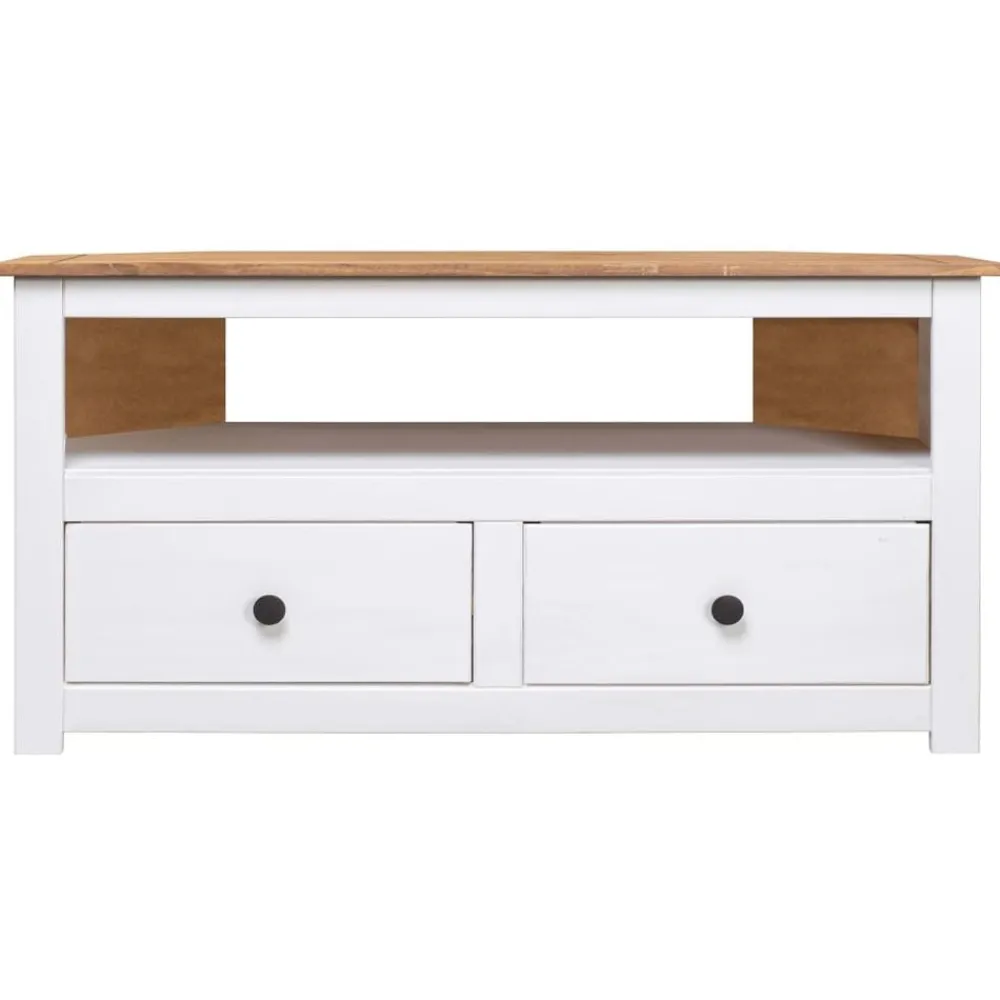 Tv-hoekkast Panama Range 93x49x49 cm massief grenenhout>vidaXL Discount