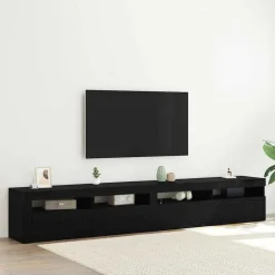 TV-kast 2 pcs 240 x 35 x 40 cm Bewerkt hout>vidaXL Discount