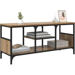 TV-kast Artisan Eiken 100 x 35 x 45 cm Gemonteerd hout en ijzer><noscript><img width=