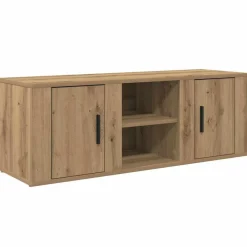 TV-kast Artisan Eiken 100 x 31,5 x 35 cm Bewerkt hout>vidaXL Discount