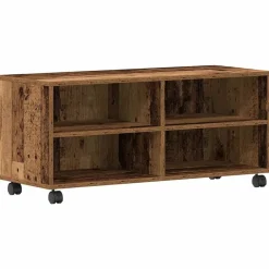 Tv-Meubels*vidaXL TV-kast Bruin 90 x 35 x 40,5 cm Bewerkt hout Oud hout