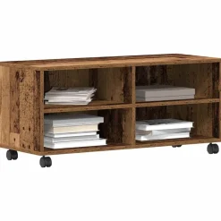Tv-Meubels*vidaXL TV-kast Bruin 90 x 35 x 40,5 cm Bewerkt hout Oud hout