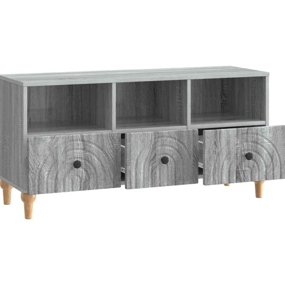 TV-kast 102 x 34,5 x 50 cm Geconstrueerd hout>vidaXL Hot