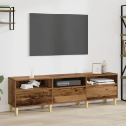 TV-kast met lade 150 x 30 x 45 cm Bewerkt hout>vidaXL Online