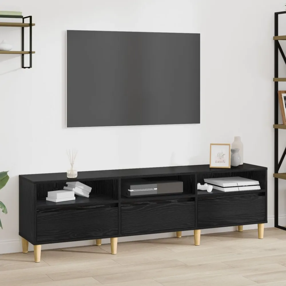 TV-kast met lade 150 x 30 x 45 cm Bewerkt hout>vidaXL Sale