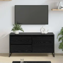 TV-kast met lade 100 x 36 x 49.5 cm Bewerkt hout>vidaXL Sale