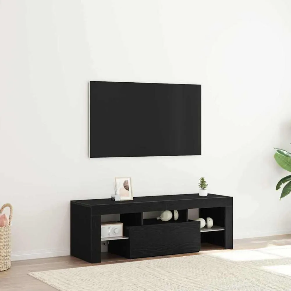 TV-kast met lade 120 x 35 x 40 cm Bewerkt hout>vidaXL Clearance