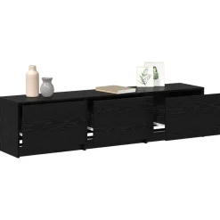 TV-kast met LED 165 x 34 x 40 cm Bewerkt hout><noscript><img width=