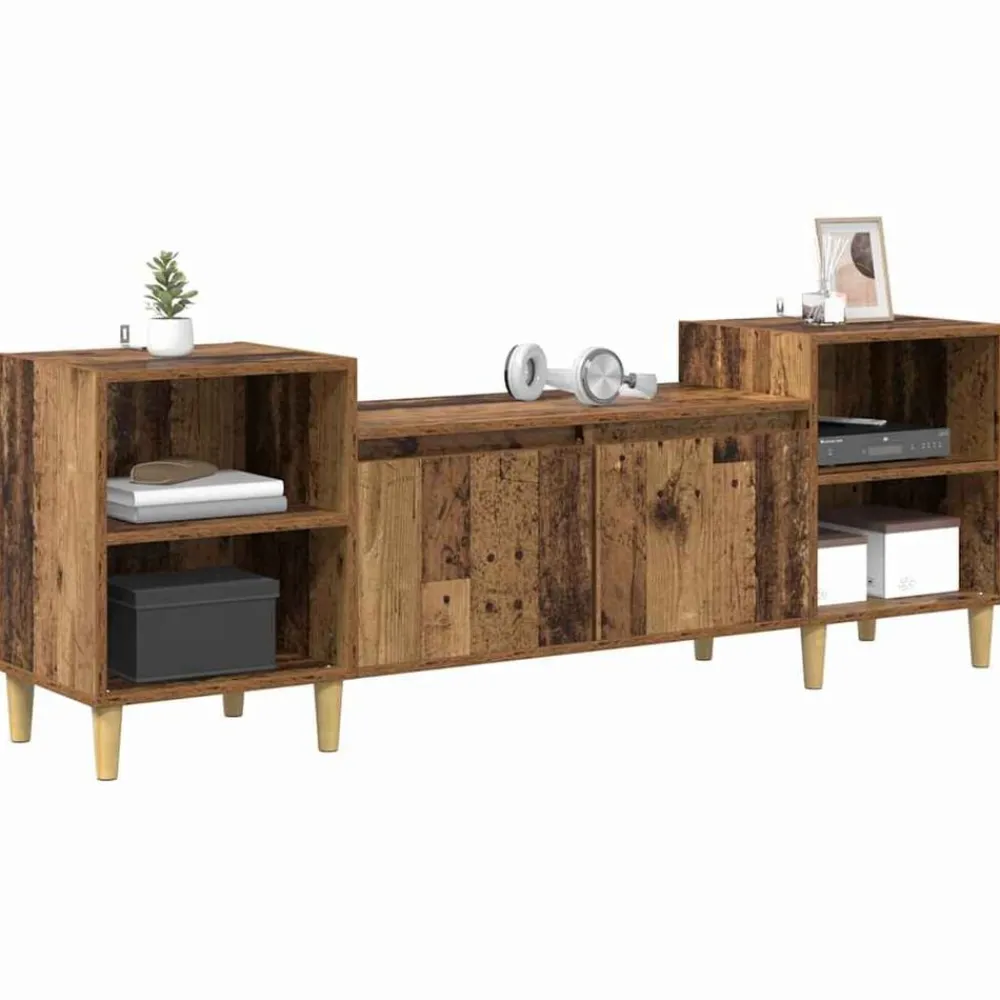 TV-kast 160 x 35 x 55 cm Bewerkt hout>vidaXL Sale