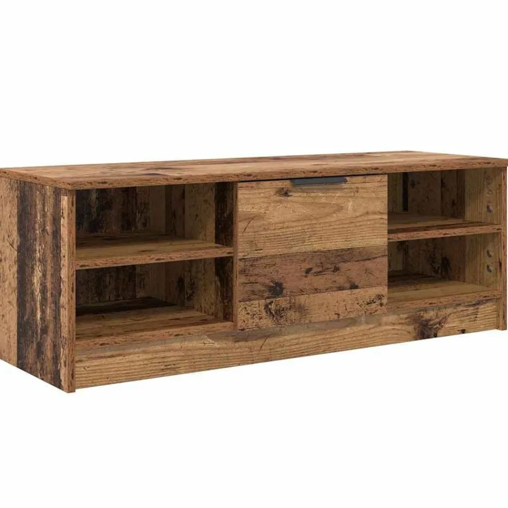 Tv-Meubels*vidaXL TV-kast 102 x 35 x 36,5 cm Bewerkt hout Oud hout