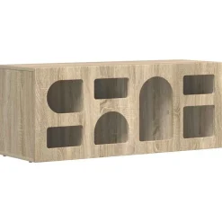 Tv-Meubels*vidaXL TV-kast 100 x 35 x 40 cm Bewerkt hout Sonoma eiken
