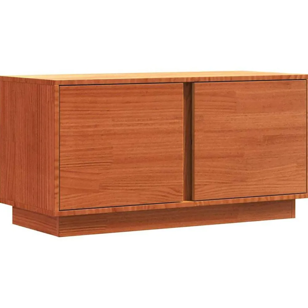TV-kast 80 x 35 x 40,5 cm Massief grenenhout>vidaXL Hot