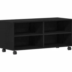 TV-kast Zwart 90 x 35 x 40,5 cm Bewerkt hout>vidaXL Discount