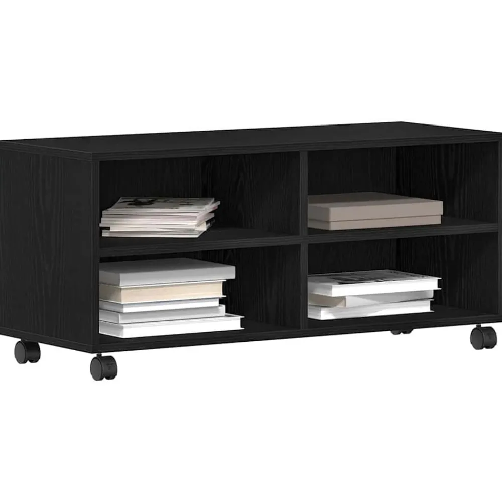 TV-kast Zwart 90 x 35 x 40,5 cm Bewerkt hout>vidaXL Discount