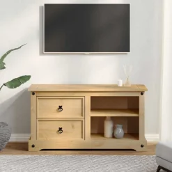 Tv-Meubels*vidaXL Tv-meubel Corona 100x40x52 cm massief grenenhout