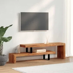 Tv-meubel massief acaciahout>vidaXL