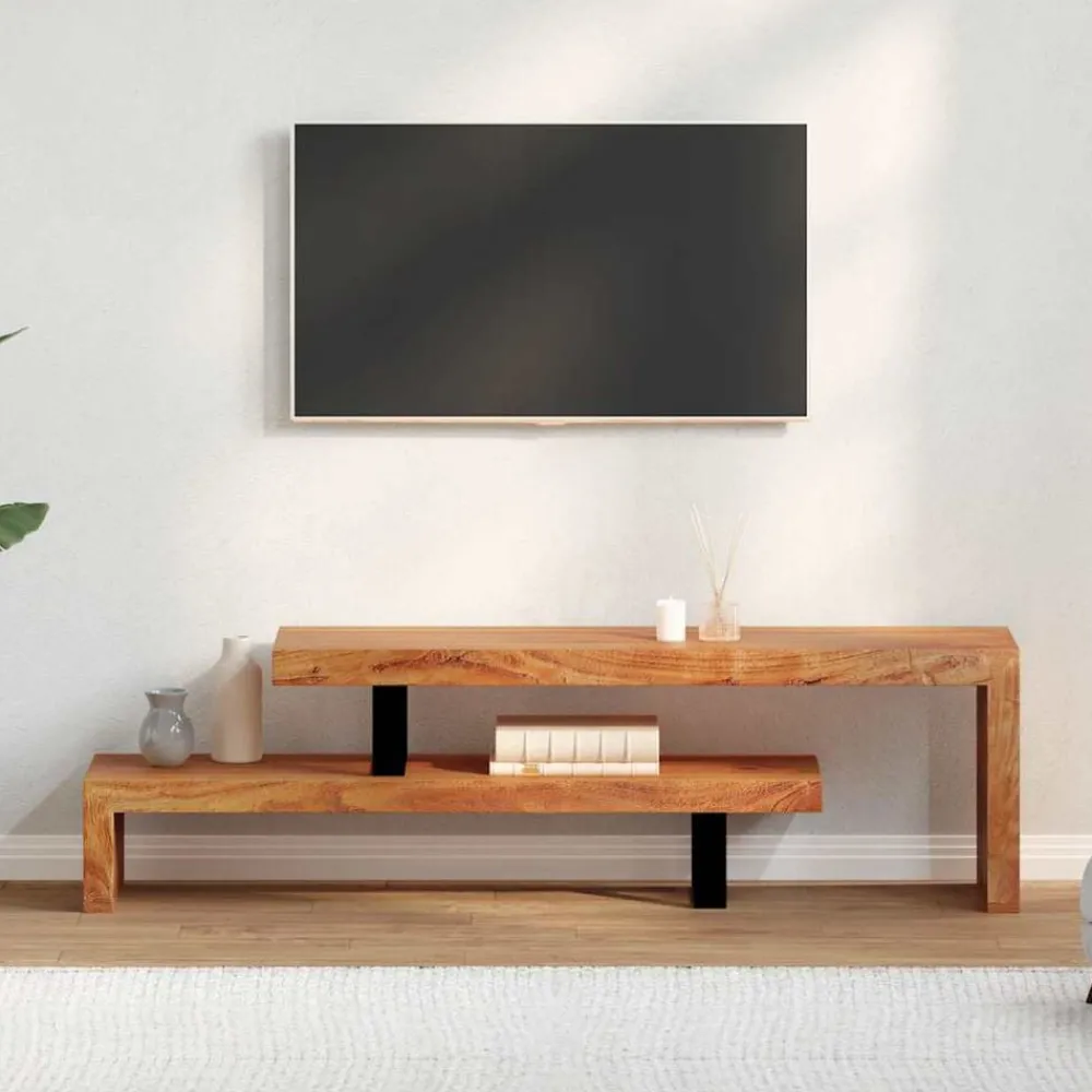 Tv-meubel massief acaciahout>vidaXL
