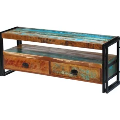 Tv-meubel massief gerecycled hout>vidaXL New