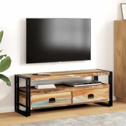 Tv-meubel massief gerecycled hout>vidaXL New