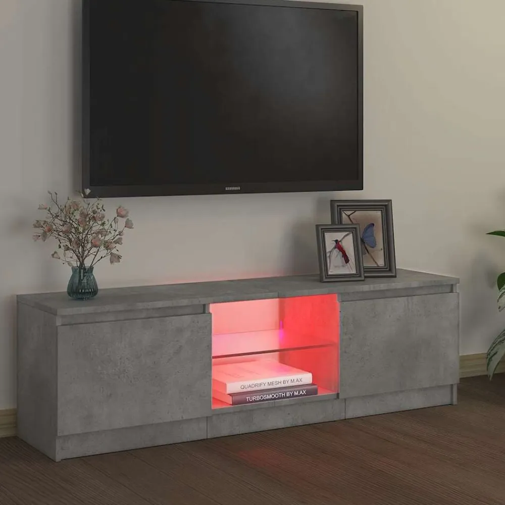 Tv-meubel met LED-verlichting 120x30x36 cm>vidaXL Clearance