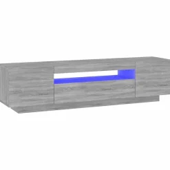 Tv-meubel met LED-verlichting 160x35x40 cm eiken>vidaXL