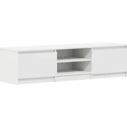 Tv-Meubels*vidaXL Tv-meubel 140x40x35,5 cm bewerkt hout Wit